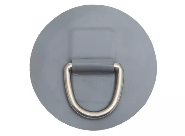 D-кольцо, сталь, 45 мм, с подложкой