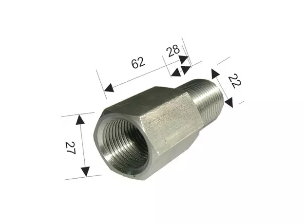 Адаптер удлинитель для рулевого троса  ДУ Mercury (аналог А.235)