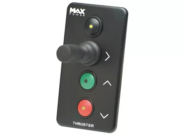 Панель управления для выдвижных подруливающих устройства Max Power с джойстиком (Black)