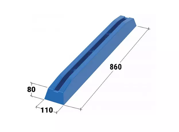 Кранец причальный 860 мм синий