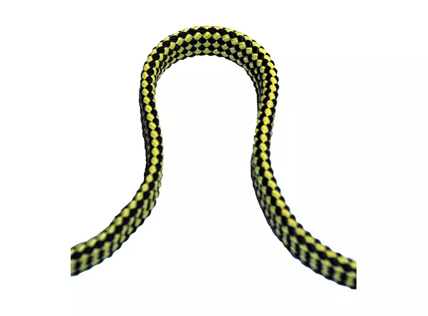 Линь плавающий плоский 10мм*25м желто-черный